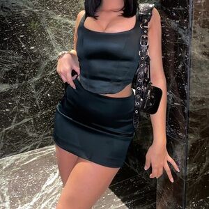 Sunday Best Black Mini Dress